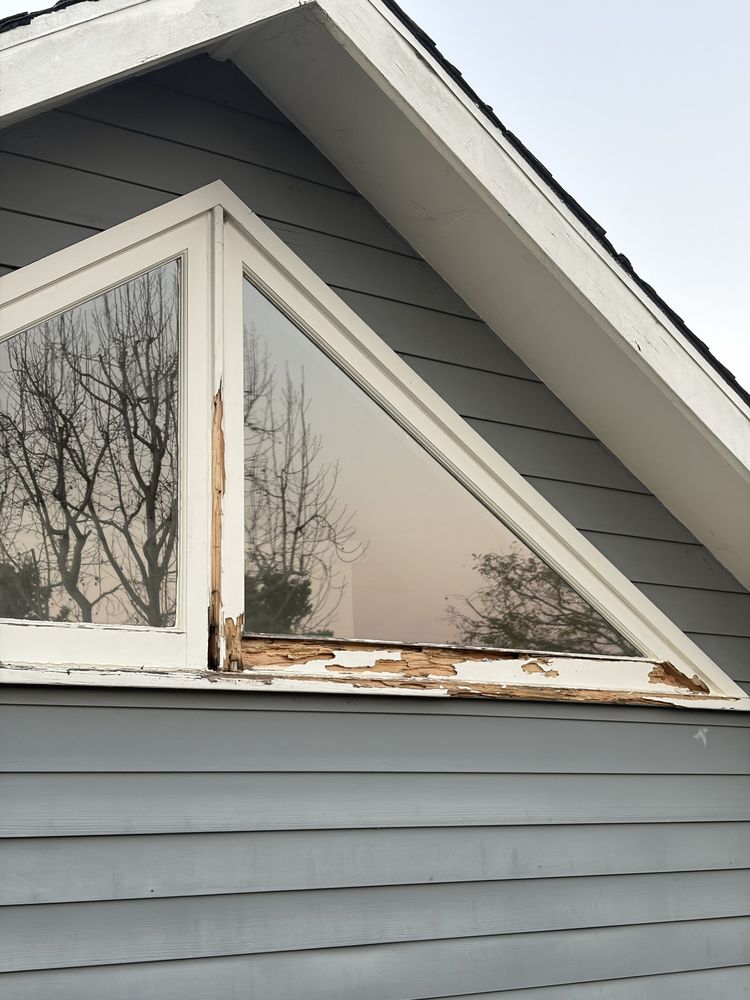 Gable window restoration
