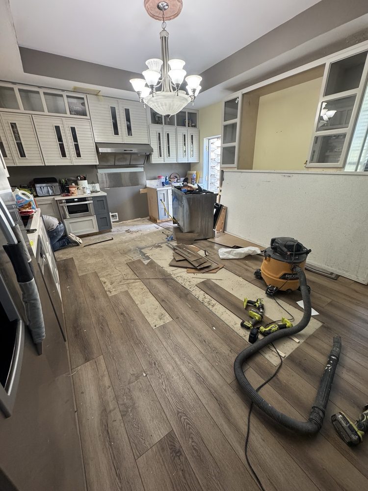 Kitchen flooring refresh