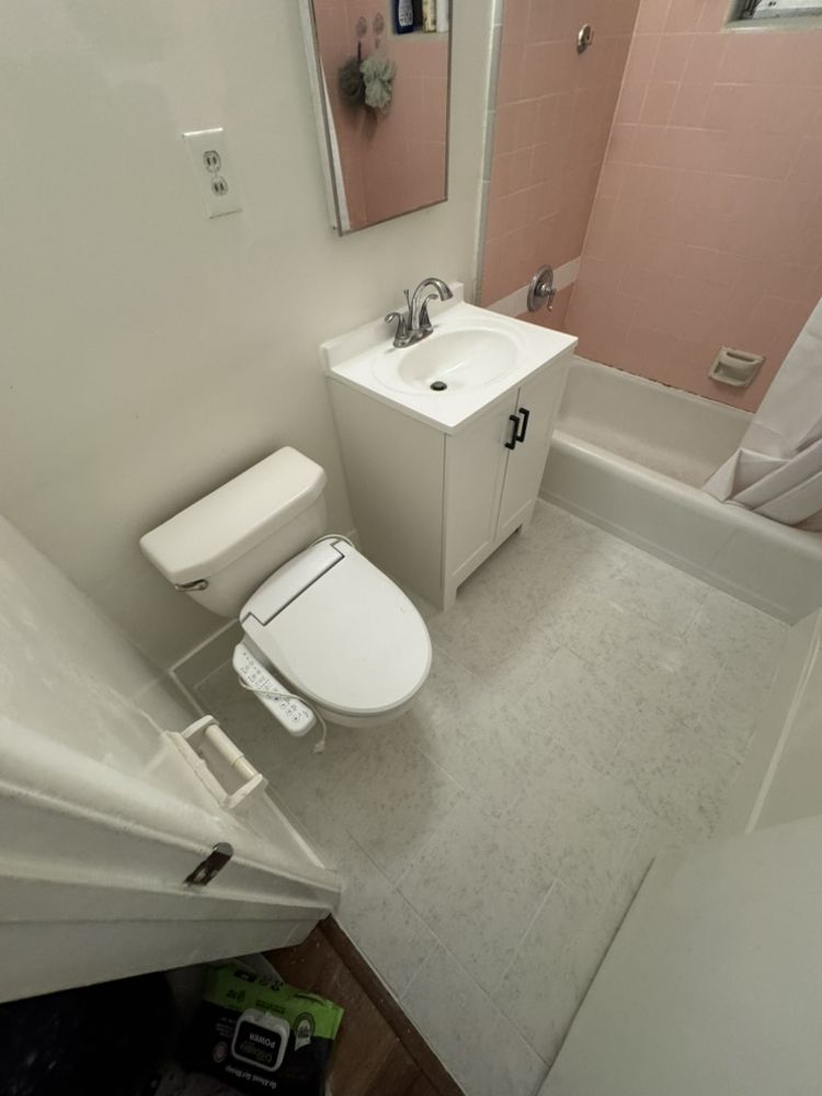 Bathroom floor & plumbing repair — project photo 5