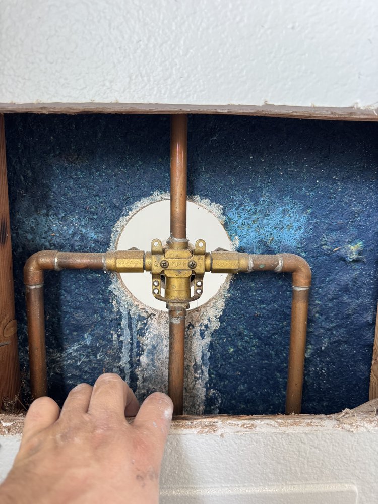 Bathroom floor & plumbing repair — project photo 3