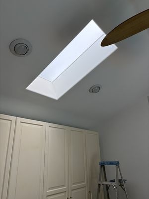 Multi-opening ceiling restoration